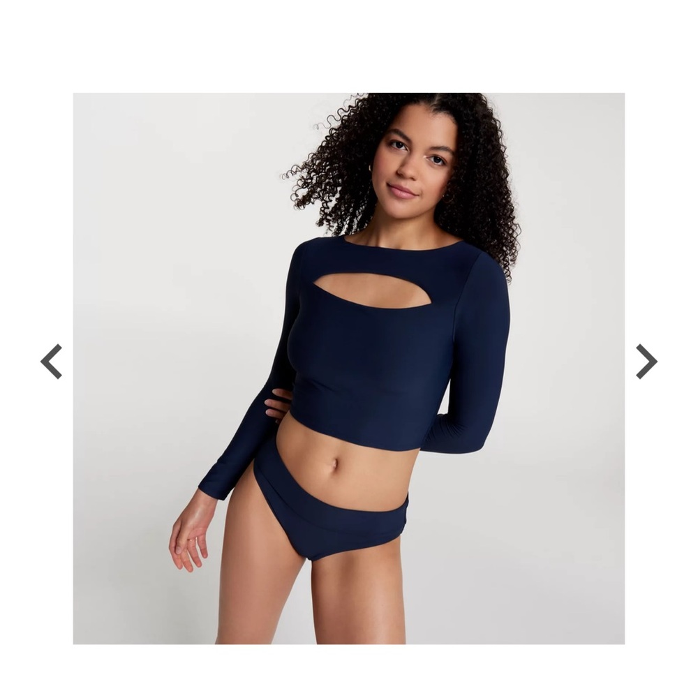 CALIA Women's Swim Cropped Rashguard - Picture 5 of 6